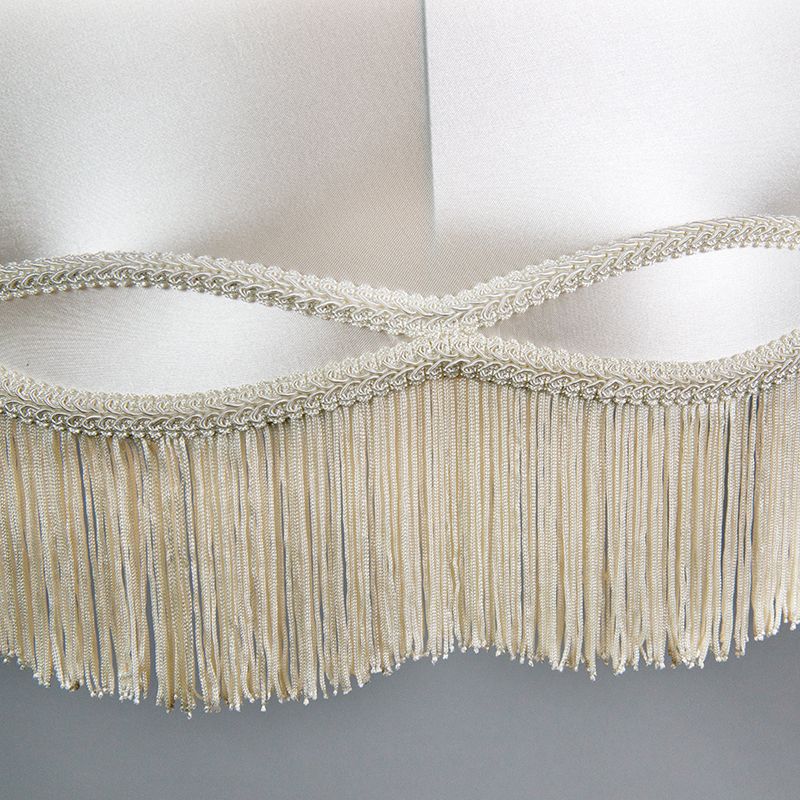 Set van 4 retro hanglampen crème 45 cm - Granny