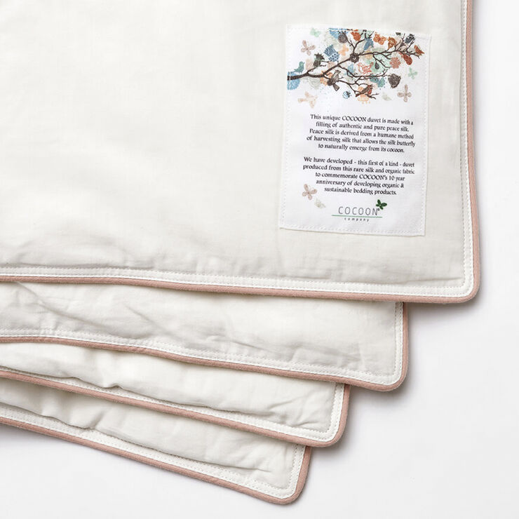 Cocoon COCOON junior silkedyne, Mulberry Peace Silk - 100x140 cm Natural