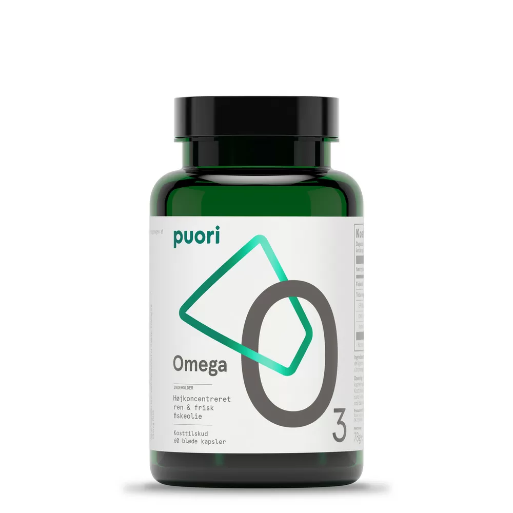Puori O3 Omega-3, 2000 mg - 60 kaps.