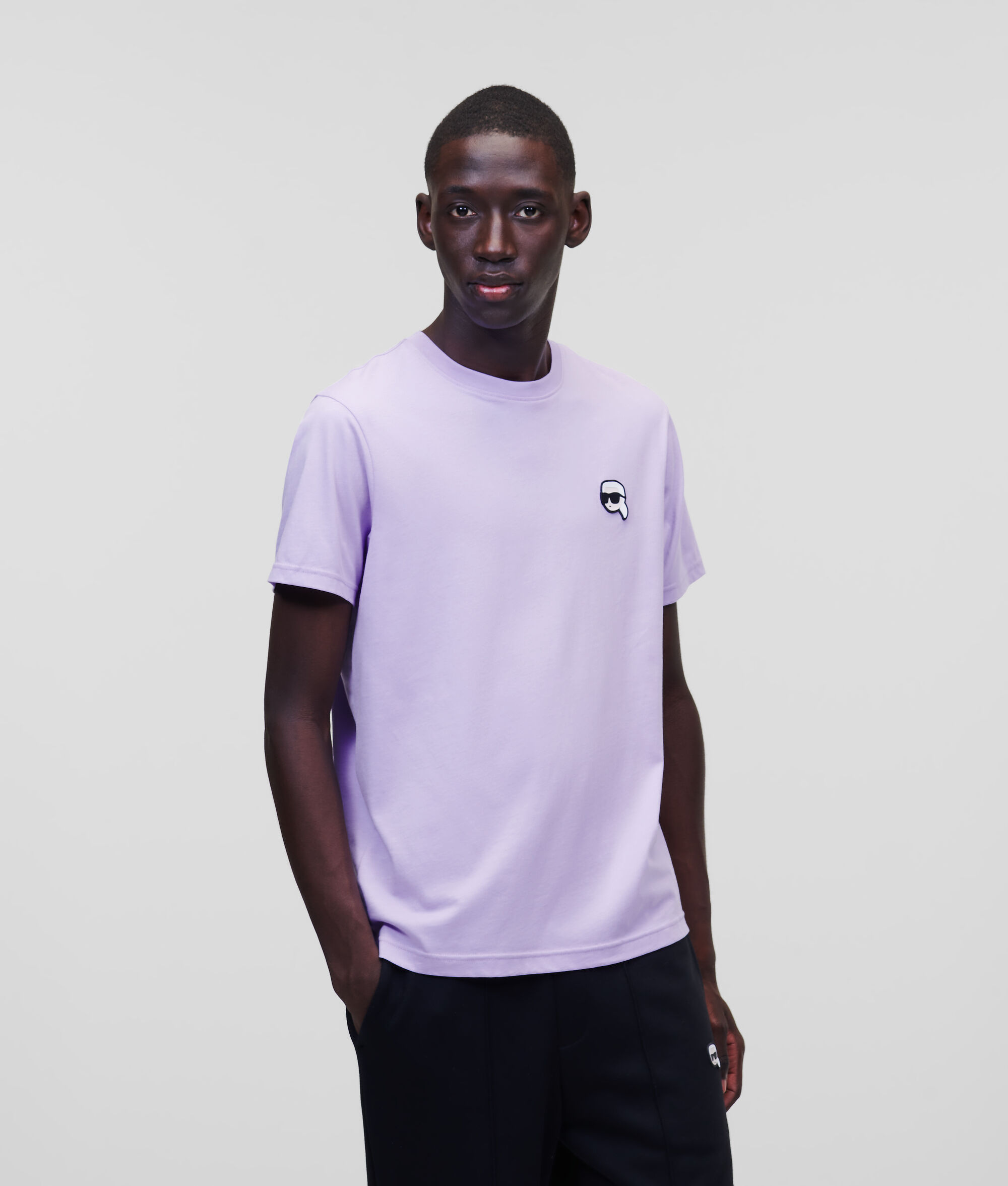 T-SHIRT KARL IKONIK AVEC EMPIÈCEMENT
