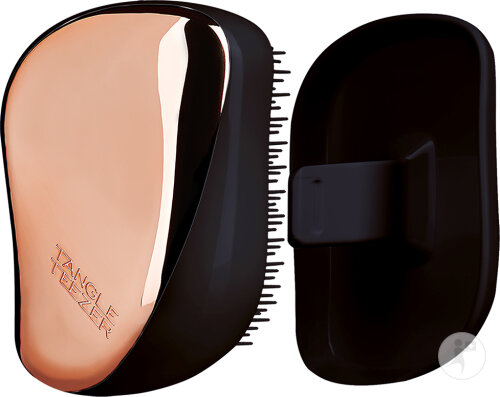 Tangle Teezer Compact Styler Rose Gold Black 1 Pièce