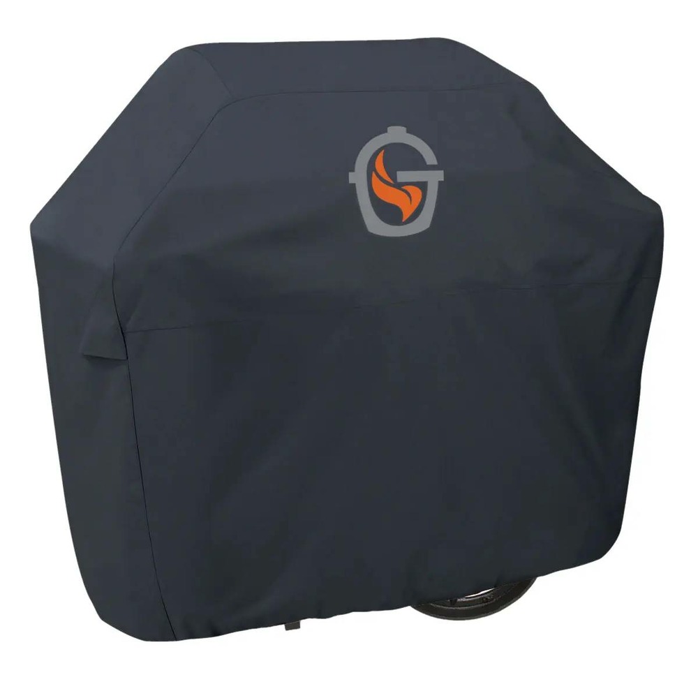 Housse pour kamado en fonte goldens avec chariot & étagères