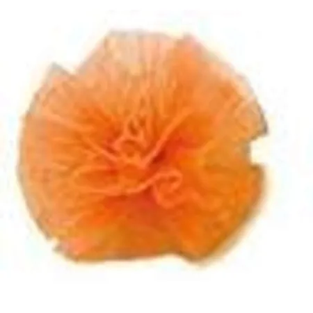 Livepac Office Rosette aus Tüll, ideal für Schultüten, orange