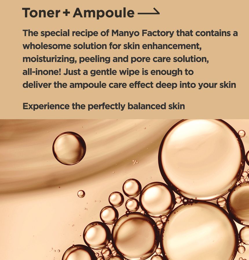 ma:nyo - Bifida Biome Ampoule Toner