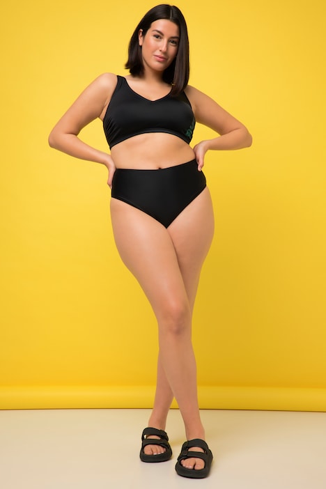 Bikini-Slip, SWIM Print, High Waist
