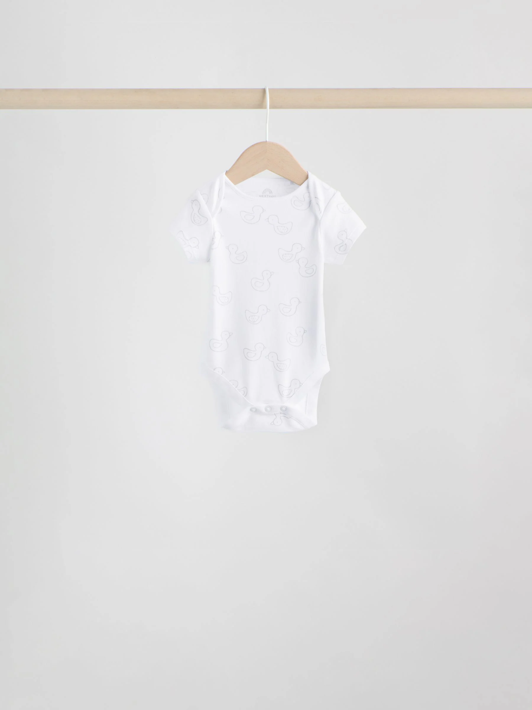 Grijs - Baby Short Sleeved Bodysuits 5 Pack