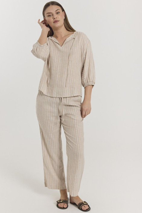 Freequent beige dames broek