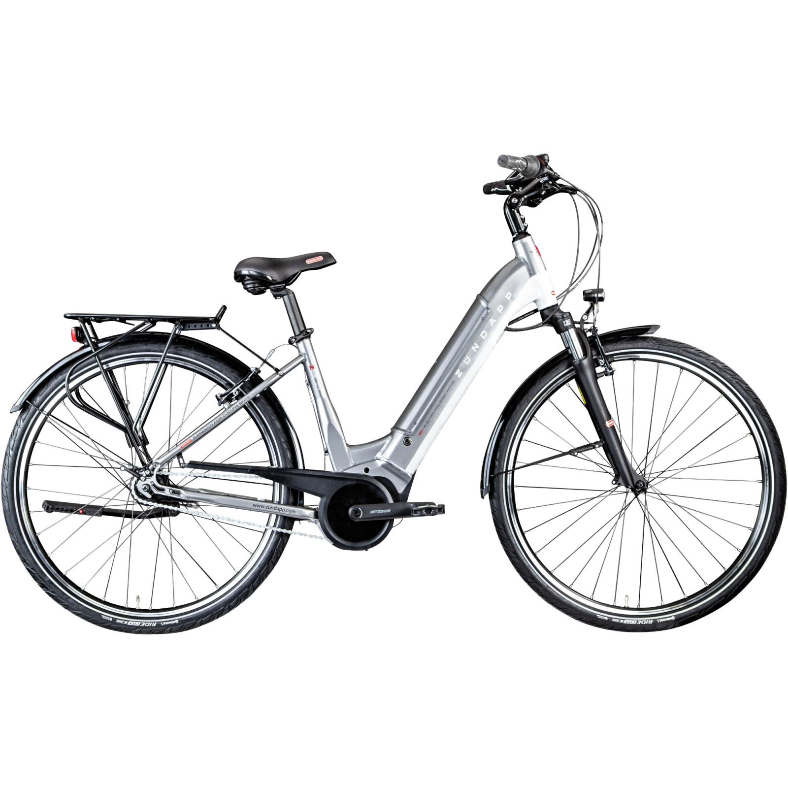 ZÜNDAPP E-Bike Z905 - grau-weiß - 28''