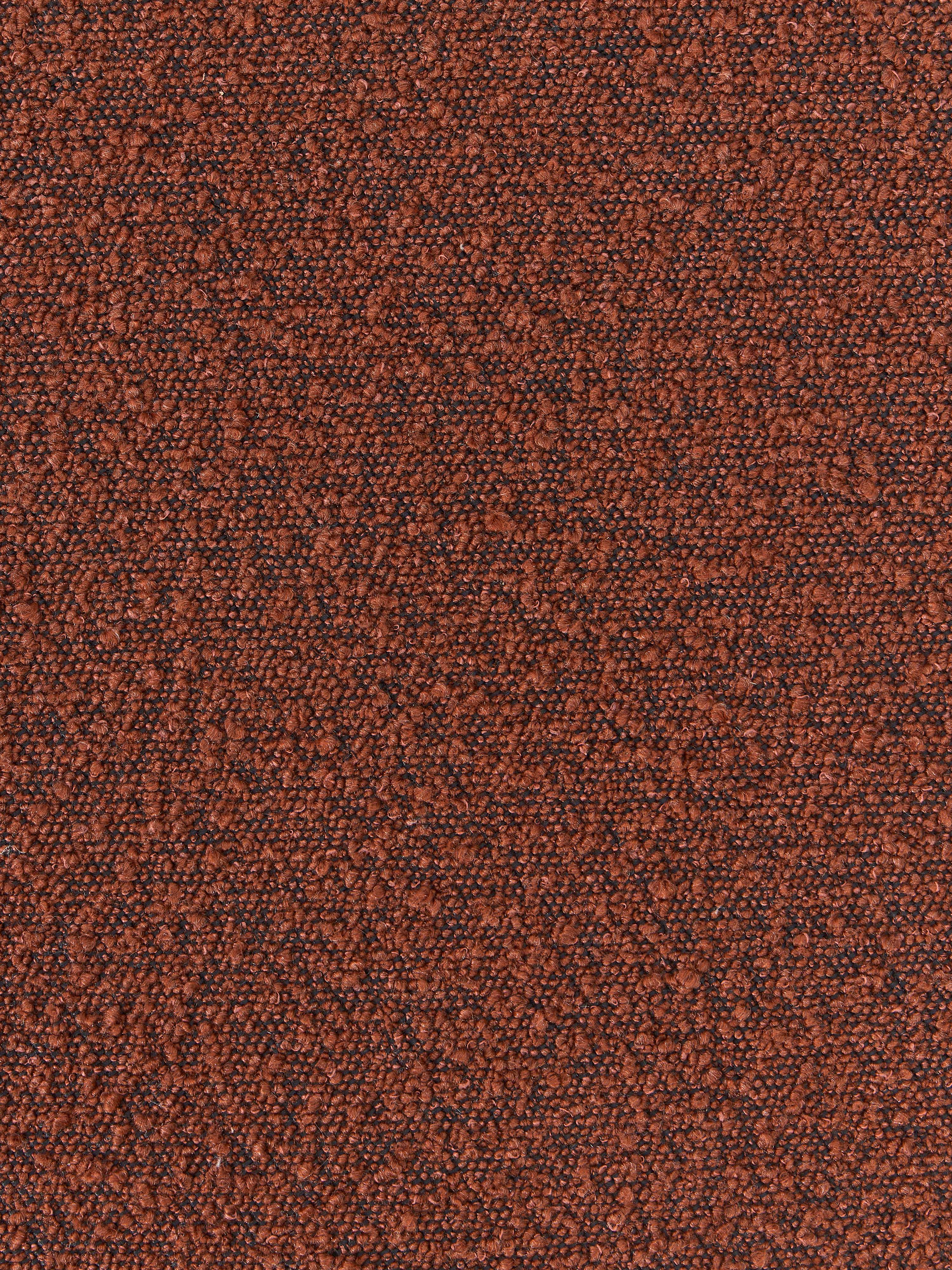 Modulaire bank Anton (4-zits) met poef (links/rechts) van bouclé