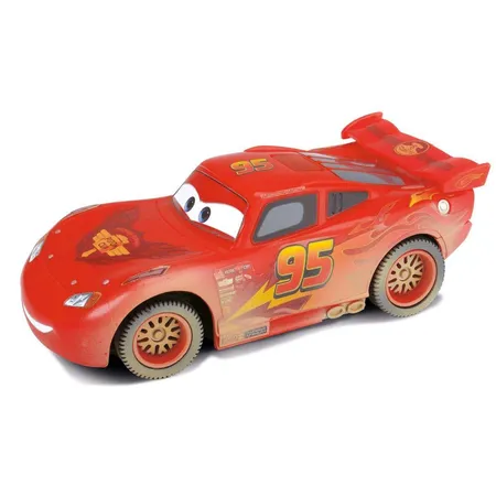Dickie Toys Disney Pixar Cars IRC Lightning McQueen Micro Racer, ca. 10cm, sortiert