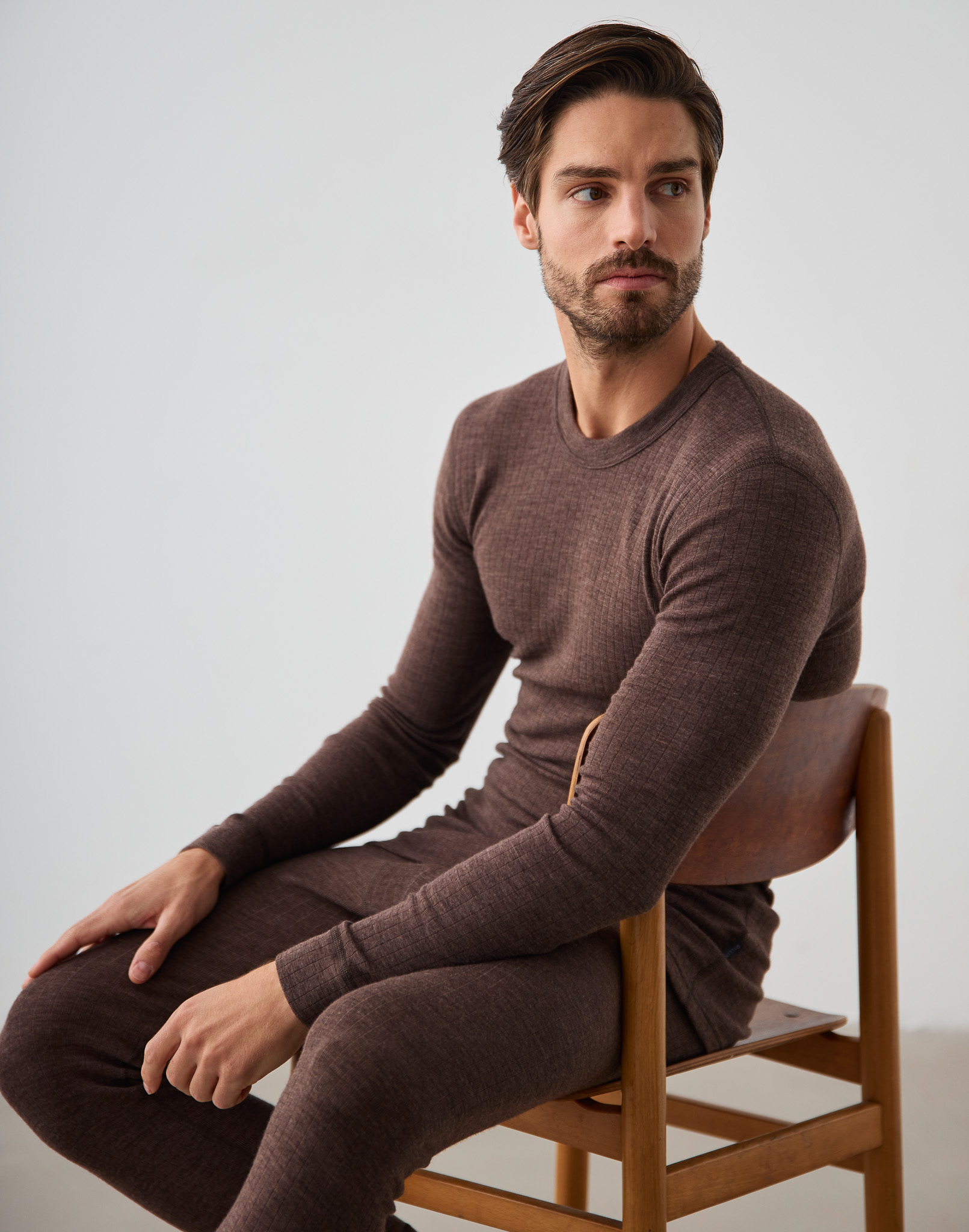 Legging van merinowol voor heren