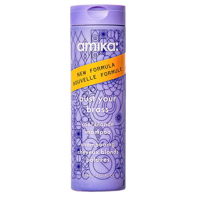 Amika Bust Your Brass Cool Blonde Repair Shampoo 60ml
