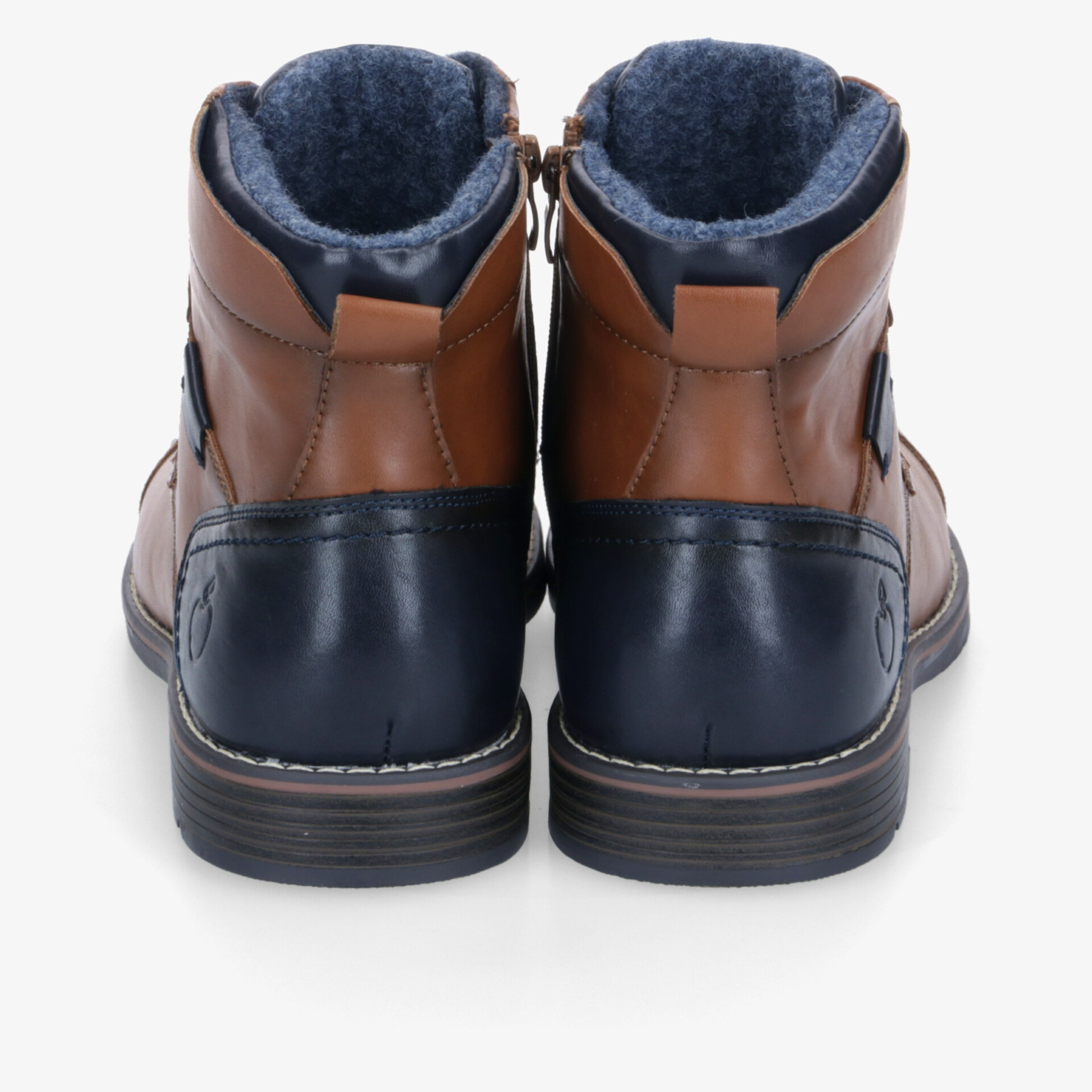BLUE COX Herren Stiefeletten cognac