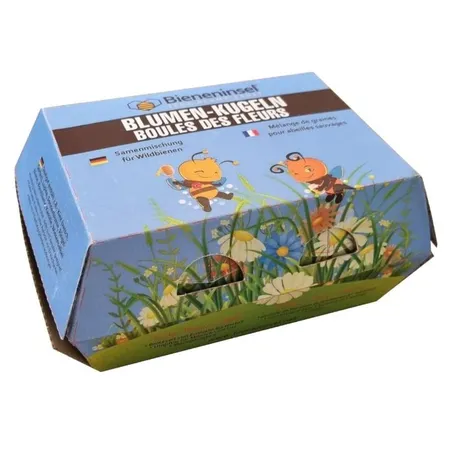 Bieneninsel Blumen-Kugeln