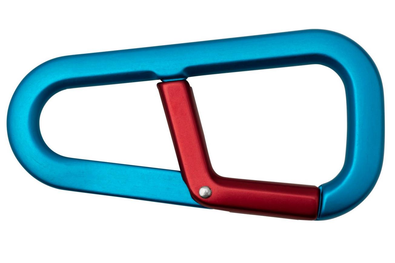 The James Brand The Hardin, Cerulean Red ES204950-10 karabijnhaak