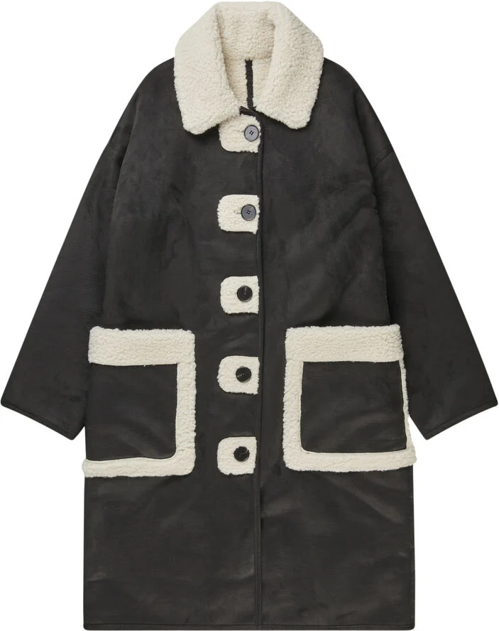 MUNTHE TIBUR Reversible Coat Black