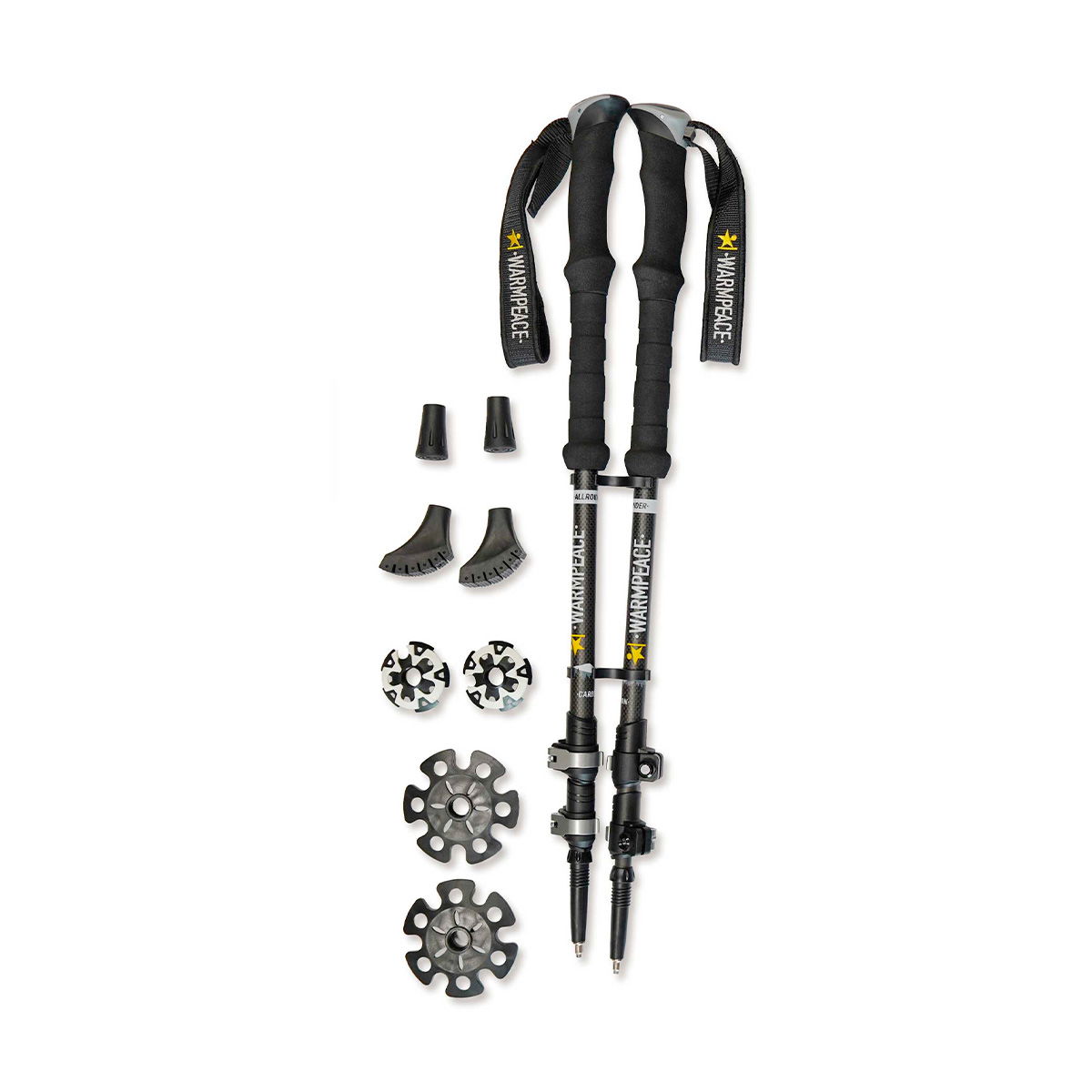 Warmpeace Trekking Pole Allrounder vandrestave - Spejder Sport