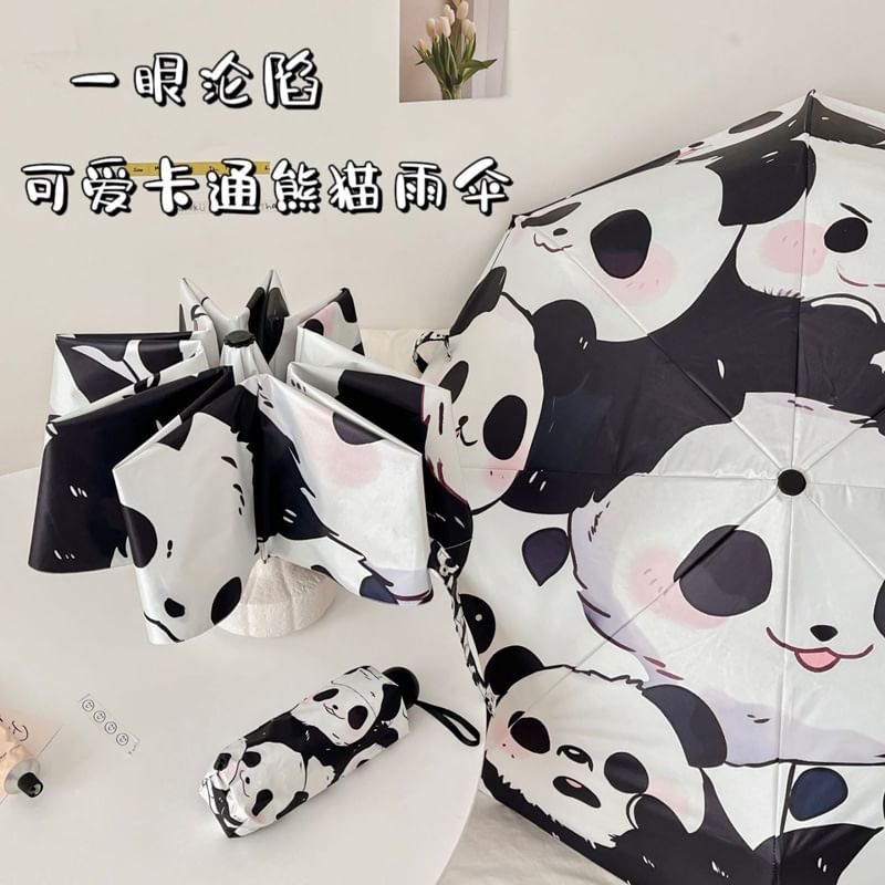 Fenmo - Panda Compact Paraplu (Diverse Ontwerpen)