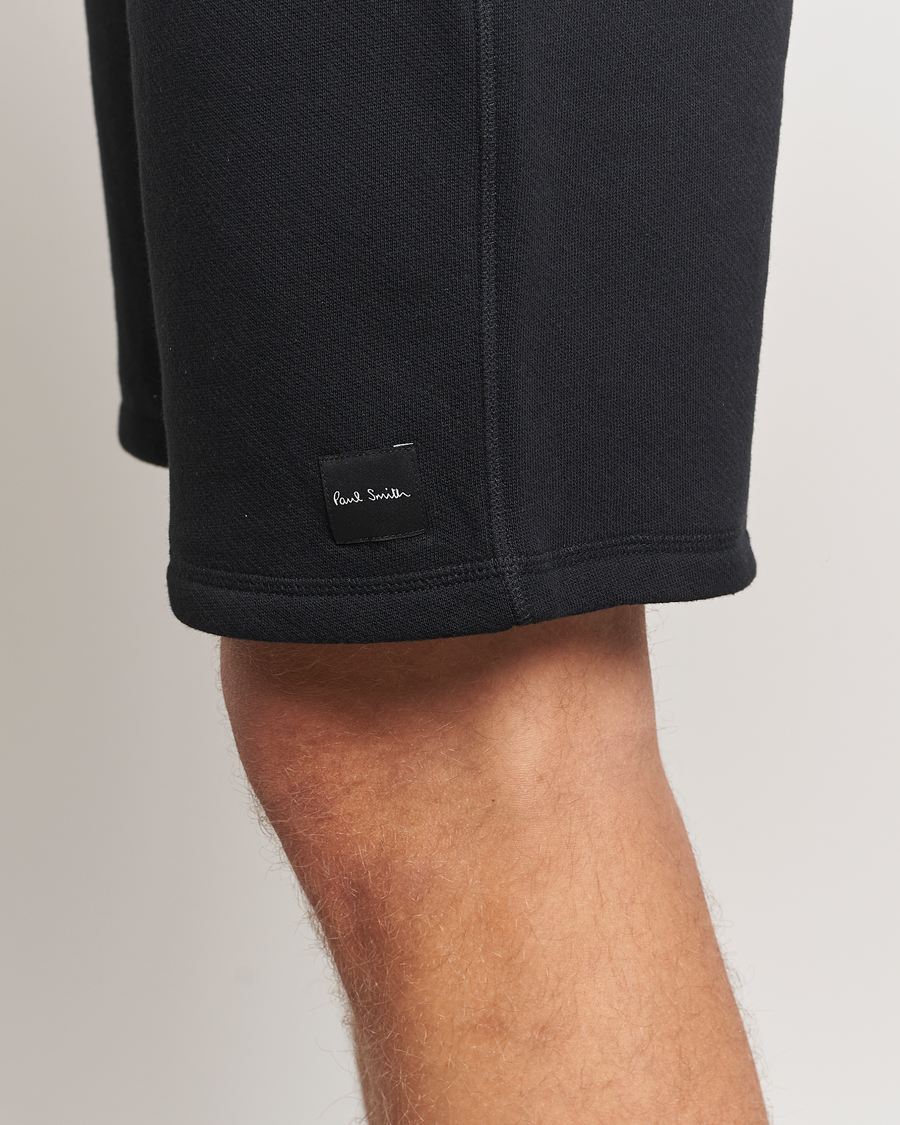 Paul Smith Artist Rib Sweatshorts Black