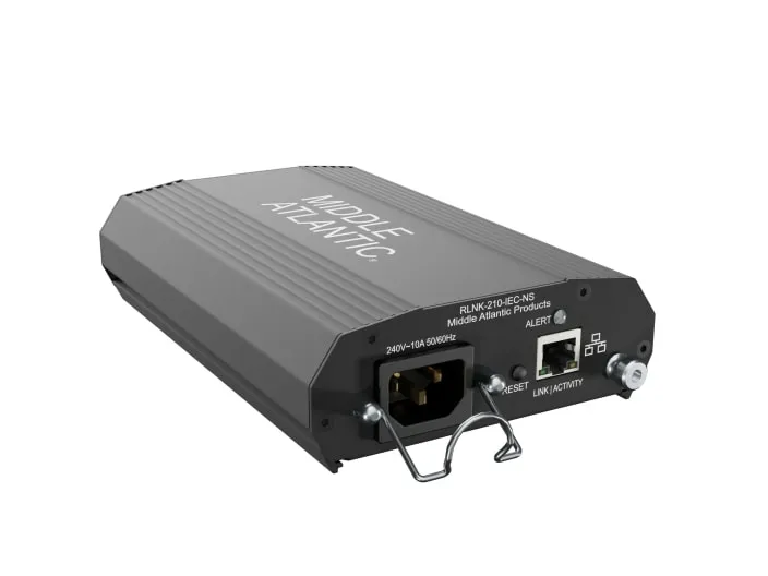 Middle Atlantic Select Series PDU with RackLink - Strømfordelingsenhed - CE-godkendt - AC 100-240 V - Ethernet - input: IEC 60320 C14 - output-stikforbindelser: 2 (power IEC 60320 C13) - 0.6 m ledning - sort