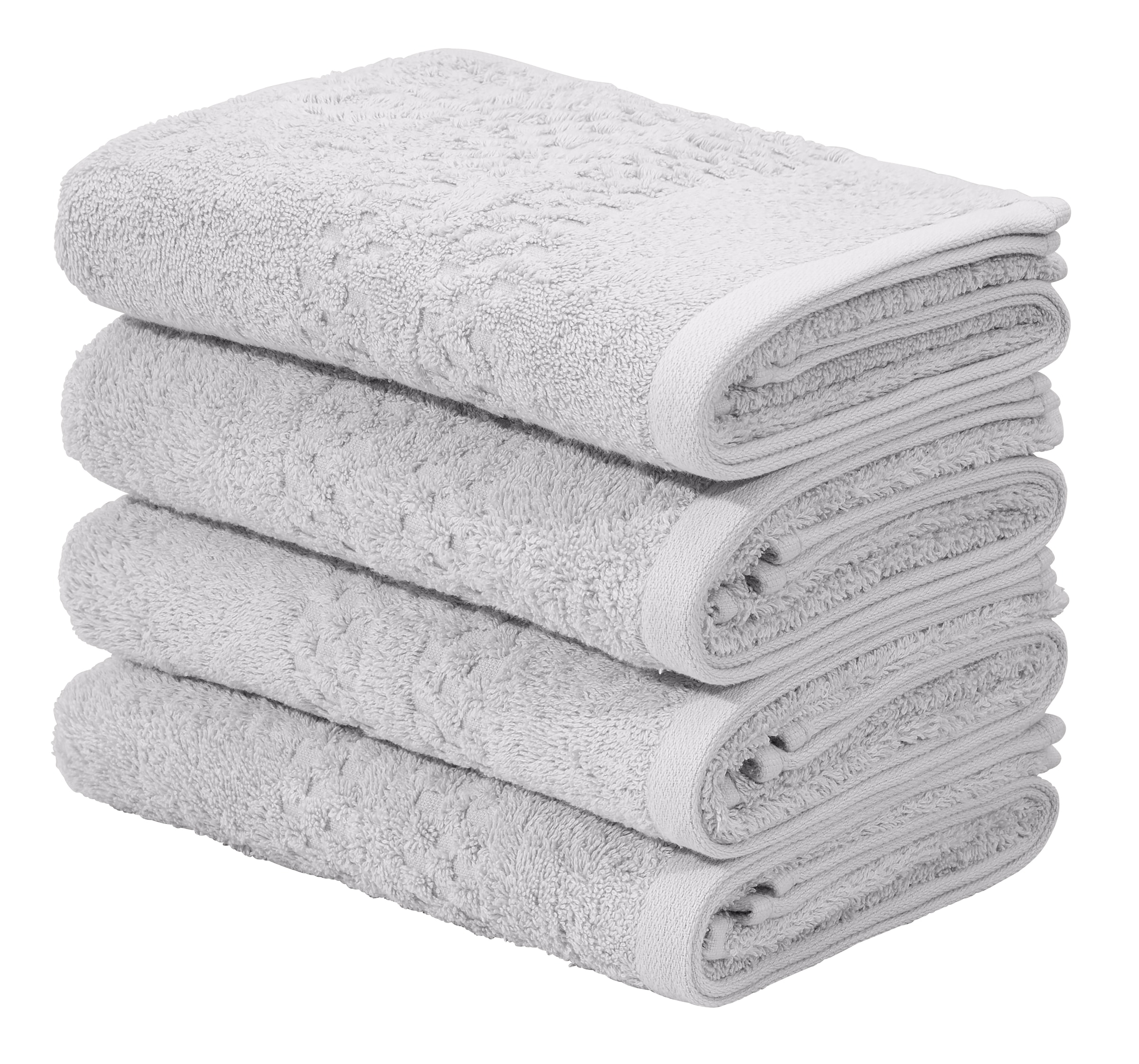 my home Handtuch »Regona, Handtücher 50x100cm, flauschig und weich, 500gr/m²« Premium Handtücher mit Bordüre, Set, 100% Baumwolle, 5 Jahre Garantie