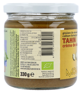 Monki Tahin Zonder Zout 330GR