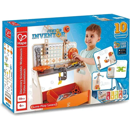 Hape Junior Inventor Tüftler Arbeitstisch
