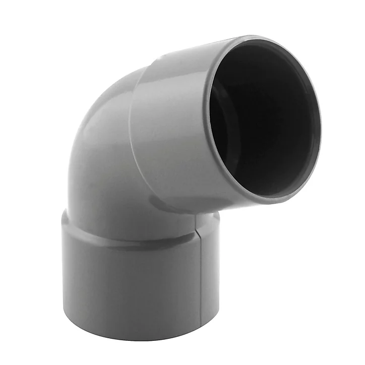 Coude pvc femelle femelle Interplast 67° ø32 mm