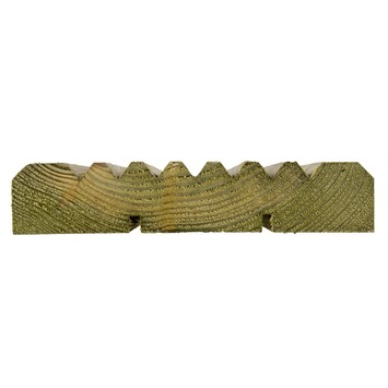 Vlonderplank grenen hout 2,6 x 14 x 360 cm