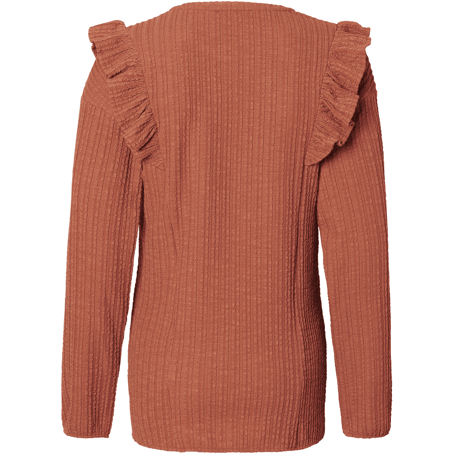 SUPERMOM Langarmshirt Abby Mocha Bisque