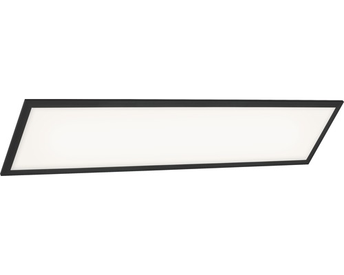 LED Paneel 24W 2200 lm CCT 3000/4000/6000 K 100x25 cm zwart + afstandsbediening