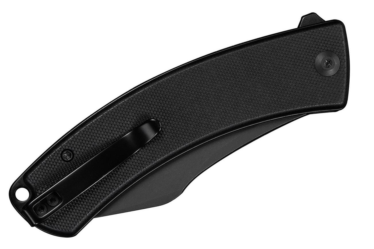 Civivi Outlaw Muk C24079-1 Blackwashed 14C28N, Black G10, zakmes
