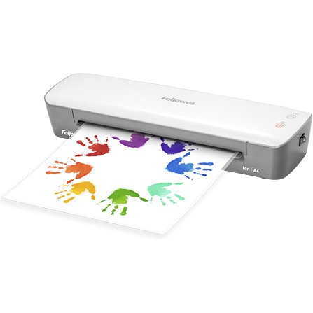 Plastifieuse Ion format A4, blanc/gris