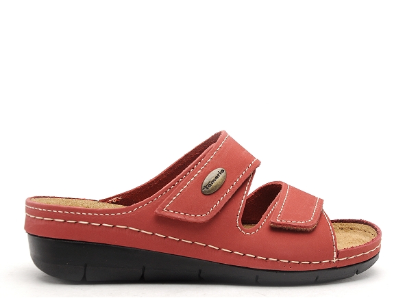 Tamaris mules et sabots plats femme 27510 20 rouge