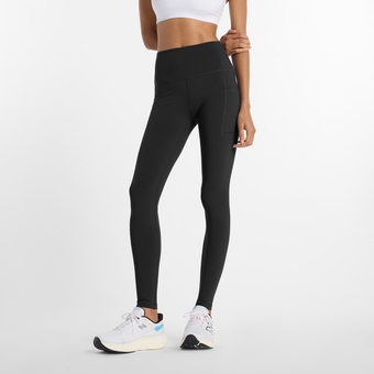 New Balance Sleek Pocket High Rise Legging 27