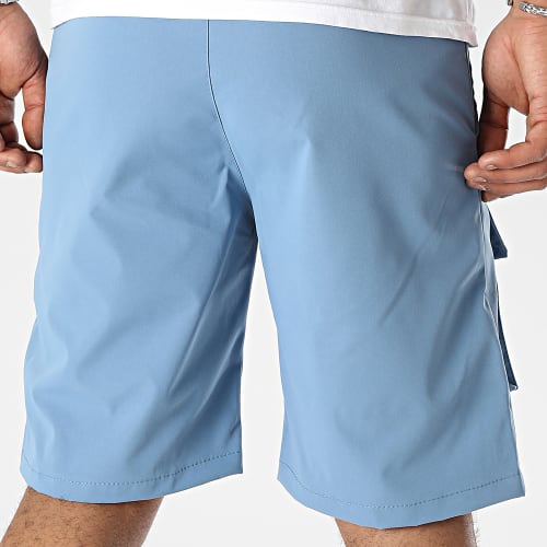 Short Cargo Bleu Clair