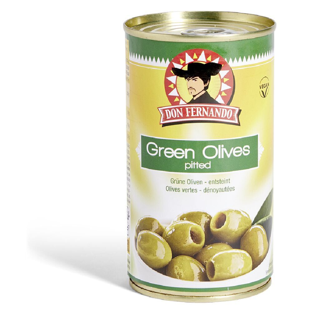 Olives vertes dénoyautées 350gr