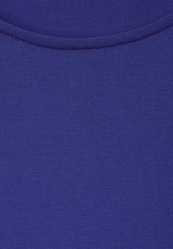 Basic T-Shirt-Kleid - intense royal blue