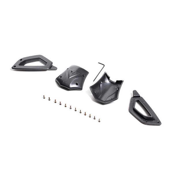 Dainese - Kit sliders Heel Magnésium 2024 pour bottes Axial 2/Axial 2 Air Gris