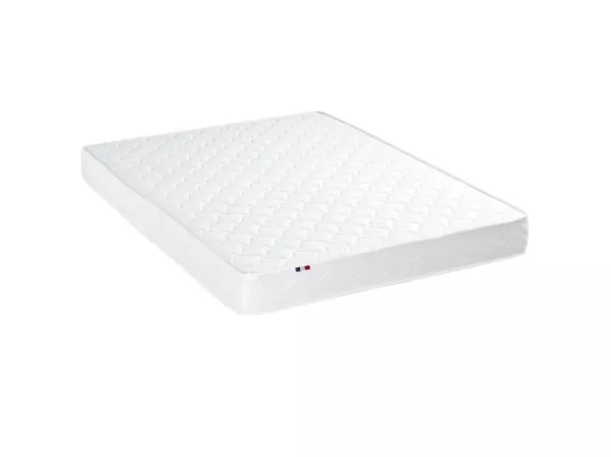Matelas accueil 100% latex avec mousse ferme et 3 zones de confort Dimensions - 140 x 190 cm