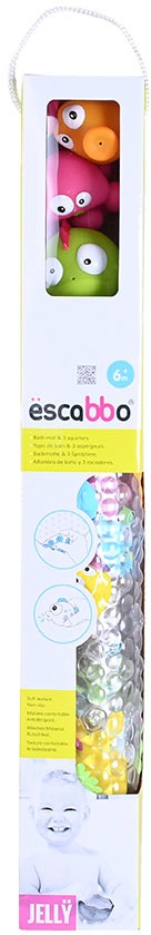 Knorrtoys® Badespielzeug »Escabbo® Bademattenset, Unterwasserwelt« mit drei Wasserspritzfiguren
