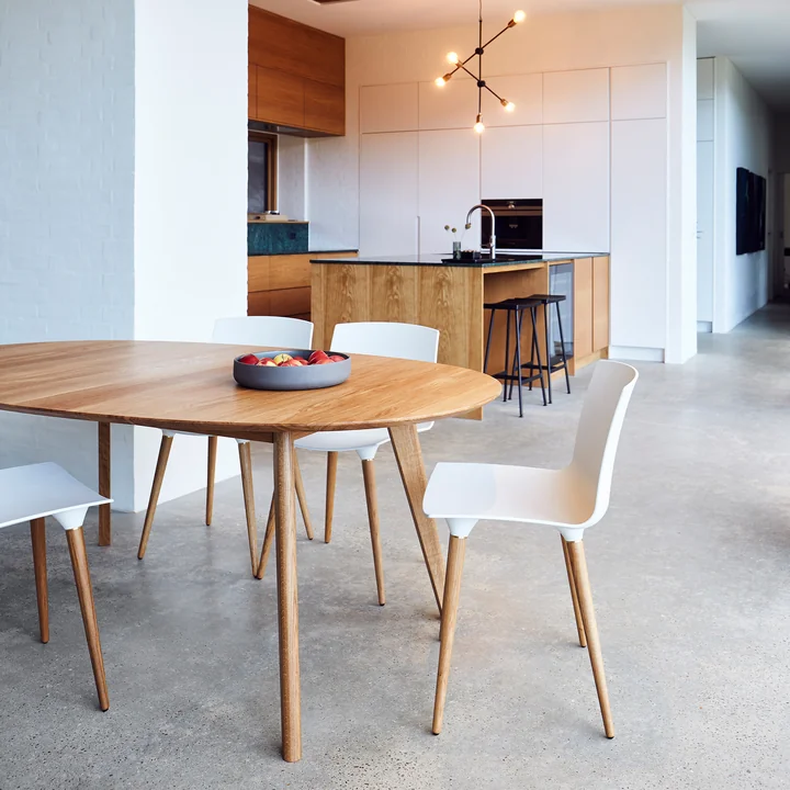 Andersen Furniture - DK10 Ausziehtisch oval, Eiche geölt