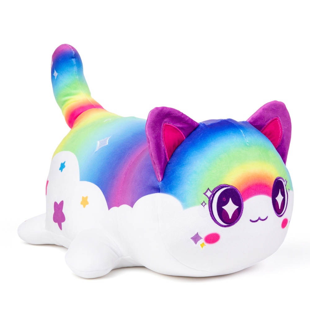 Aphmau 40cm Jumbo Plüsch-Regenbogenkatze