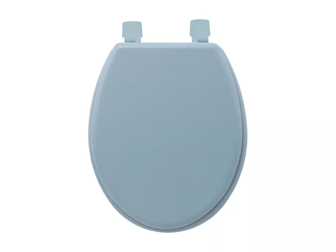 Abattant WC standard en Bois Bleu artic