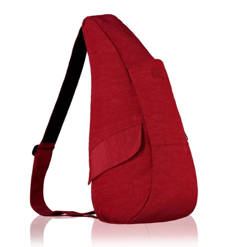 The Healthy Back Bag Textured Nylon M Crimson