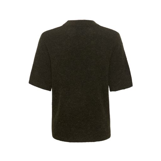 My Essential Wardrobe TammieMW Kortærmet Striktrøje, Rosin Melange, M