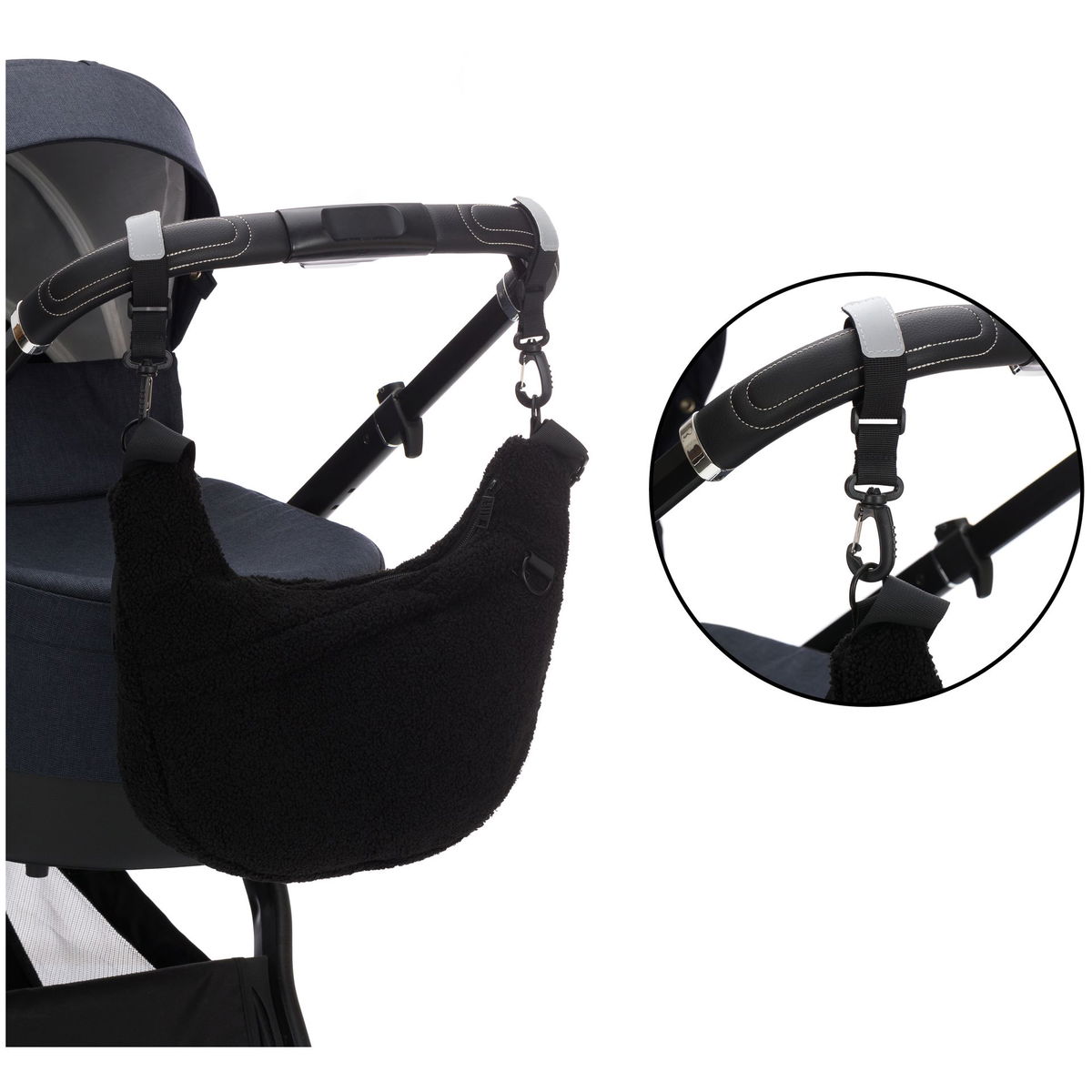 fillikidfillikid   Daybag Plüsch schwarz