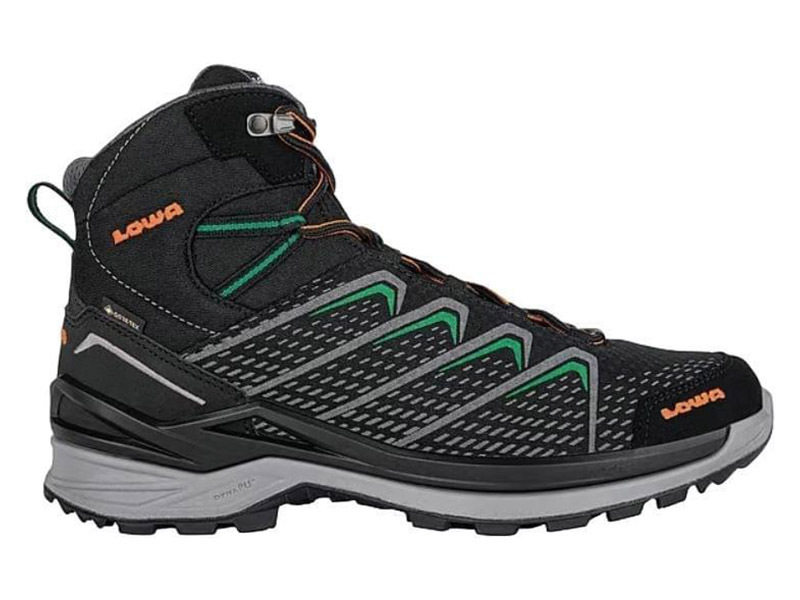 Lowa Ferrox 4daagse GTX Mid heren wandelschoenen - Black/Green
