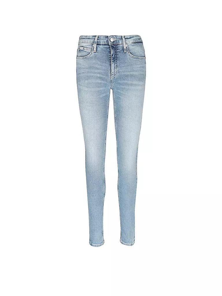 CALVIN KLEIN JEANS Jeans Skinny Fit hellblau