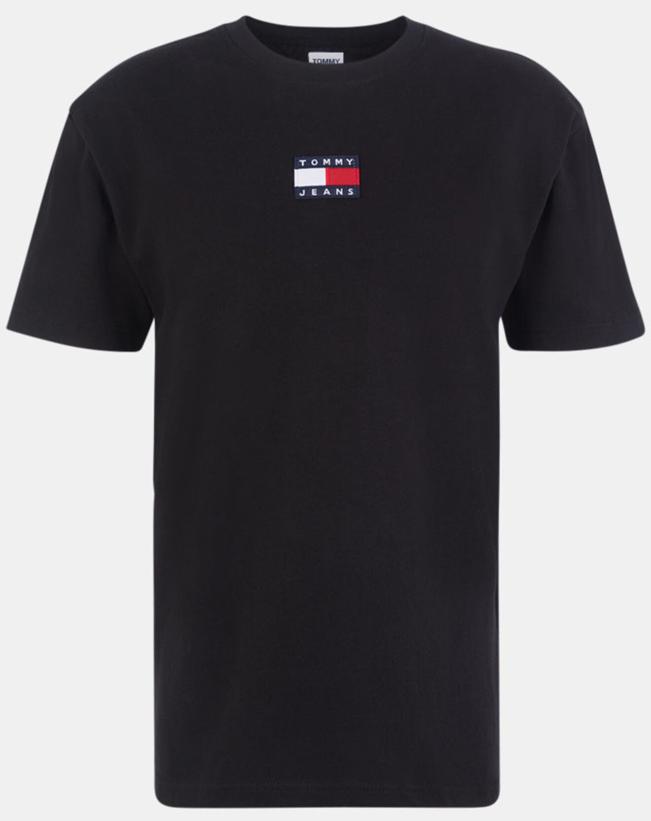 Tommy Jeans T-Shirt 100% Coton Bio Tjm Tommy Badge noir